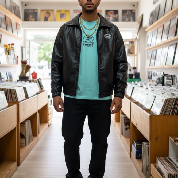 Miami Hooligans Thank You Graphic Tee Aqua Regular - Picture 3 of 6